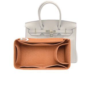 4495 Purse Organizer for Hermes birkin bag 25 Felt organizer insert